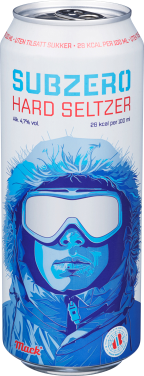 Sub zero hard seltzer x tropisk bx   4,7%   24x50cl