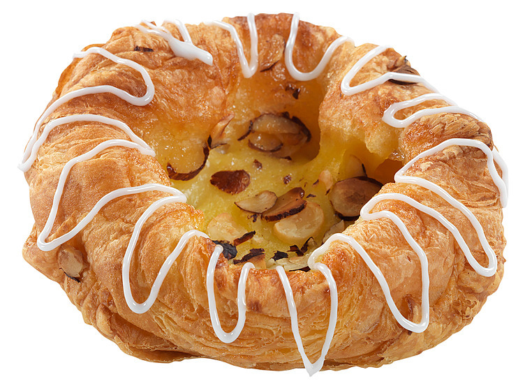 Wienerbrød med vanlijekrem  48x89g