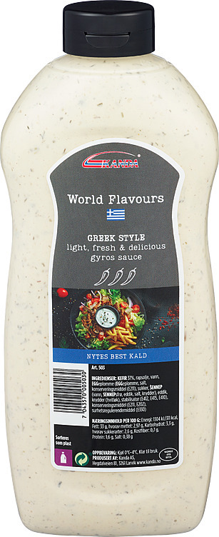 World flavours greek style 900ml