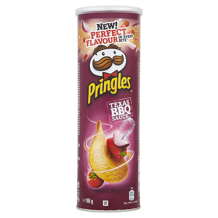 Pringles barbecue t 19x165g