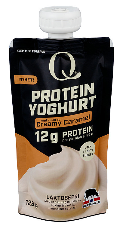 Q proteinyoghurt creamy caramel  125g