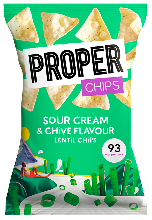 Chips sour cream and chives  20g