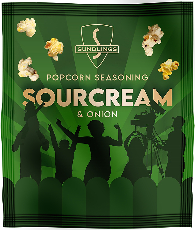 Popcorn spice sourcream & onion bag   15g