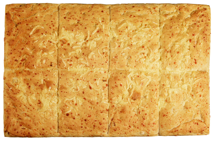 Focaccia håndlaget ost & løk  275g