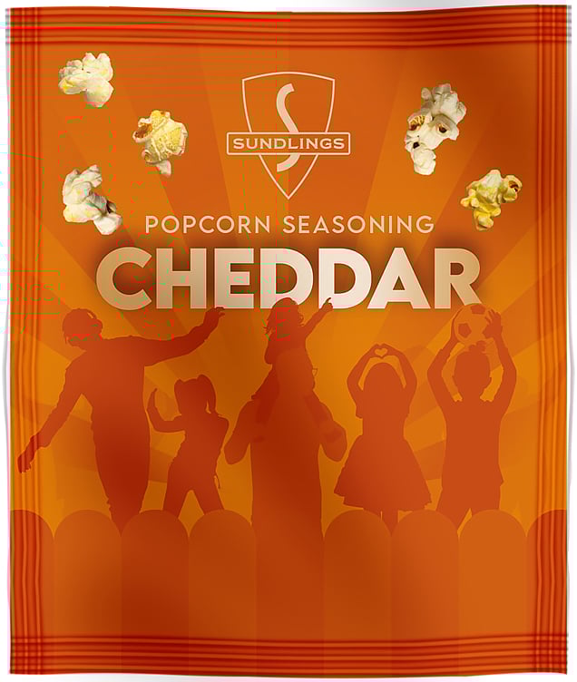Popcorn spice cheddar bag   15g
