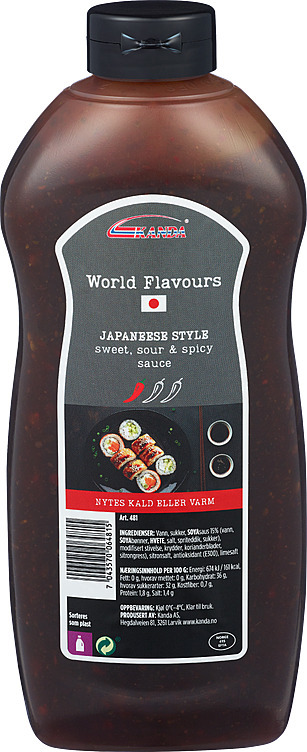 World flavours japaneese style  900ml
