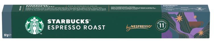 Starbucks espresso roast x10  57g