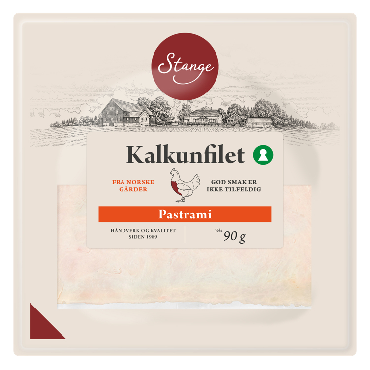 Stange kalkunfilet pastrami   90g
