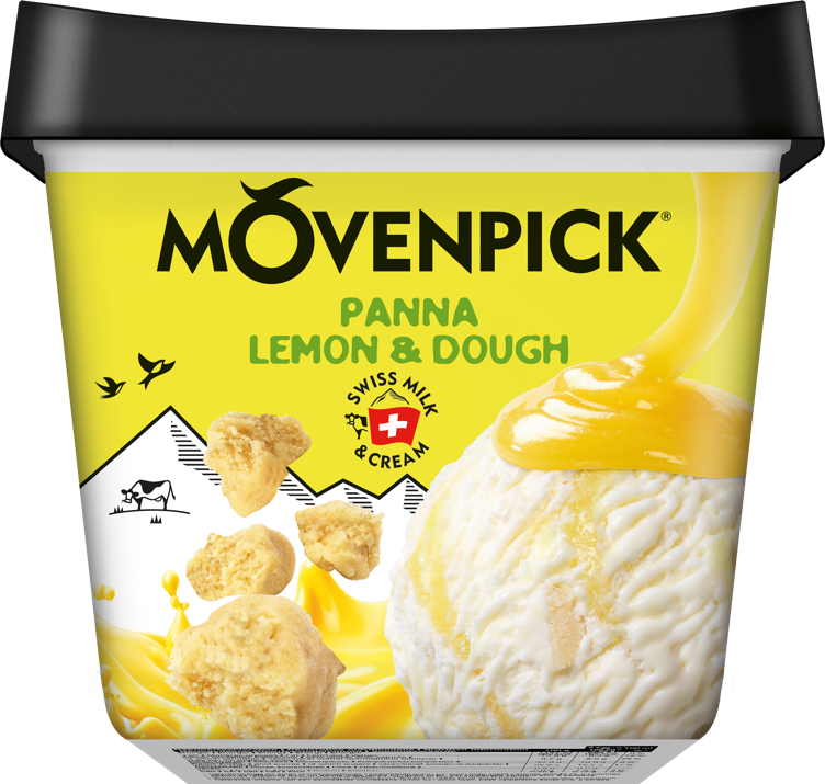 Mövenpick panna lemon & dough 0.9l