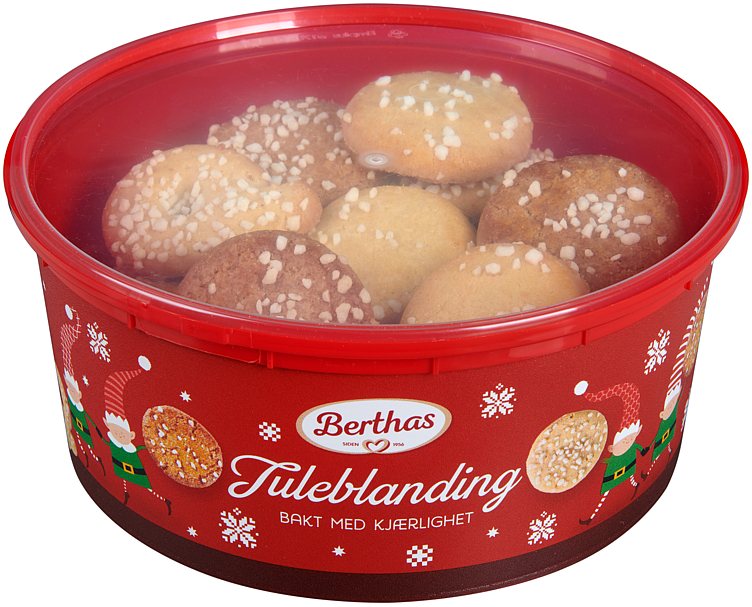 Julekaker assortert 320g