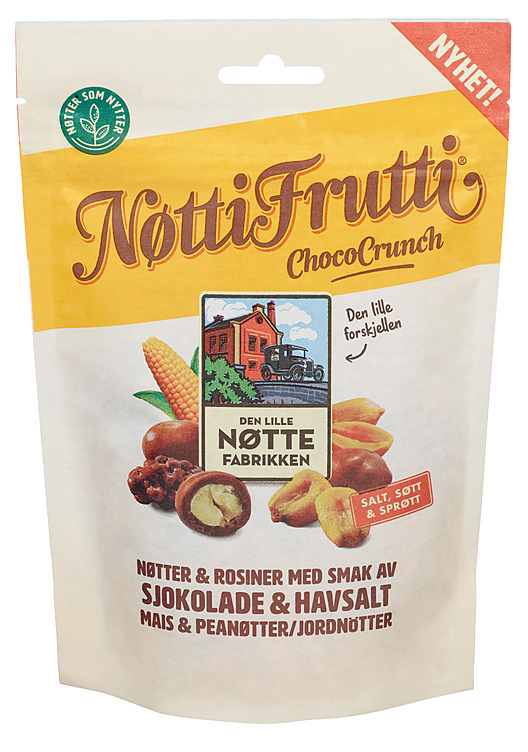 Nøtti frutti chococrunch 160g