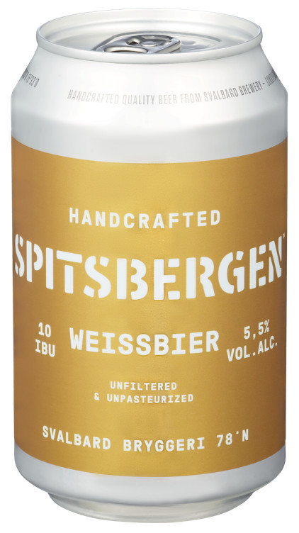 Spitsbergen weissbier bx   5,5%   24x33cl