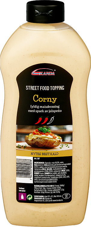 Street food topping corny  900ml
