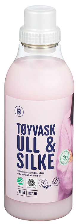 Flytende tøyvask ull & silke r   750ml