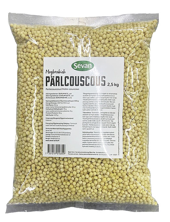 Perlecouscous  2,5kg