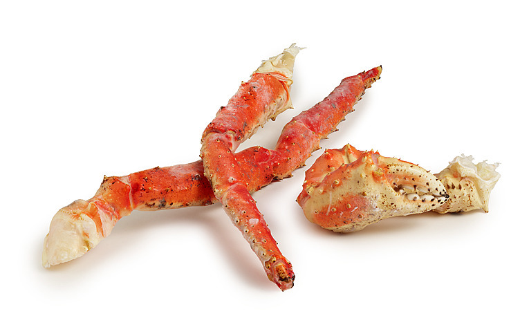 King crab cooked l3 iqf  2,5kg  crt