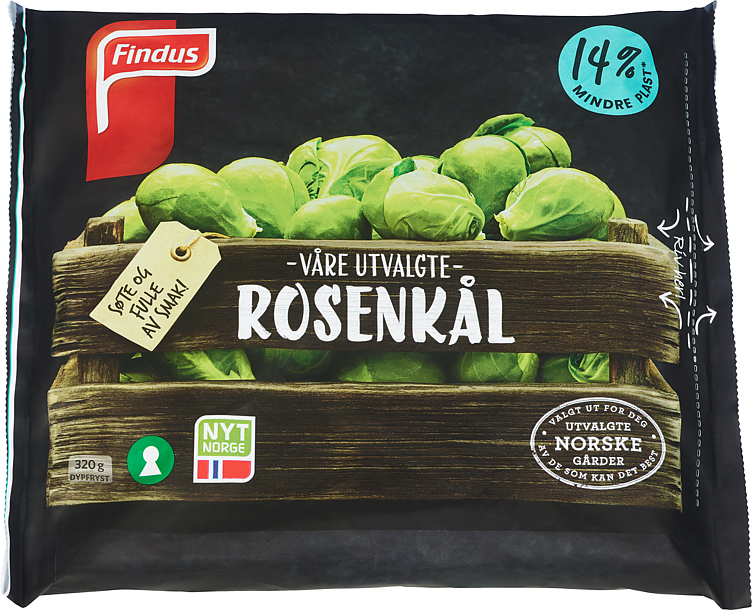 Rosenkål våre utvalgte  320g