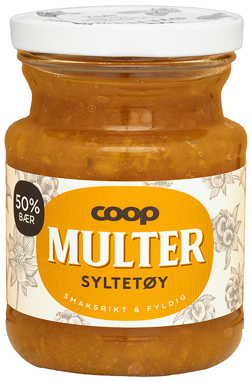 Multesyltetøy  50%  370g