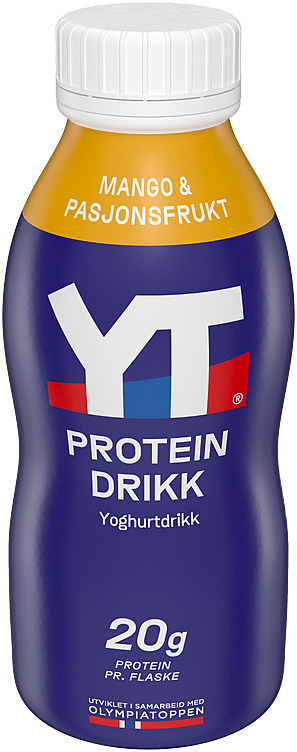 Yt protein yoghurtdrikk mango/pasjon  300g