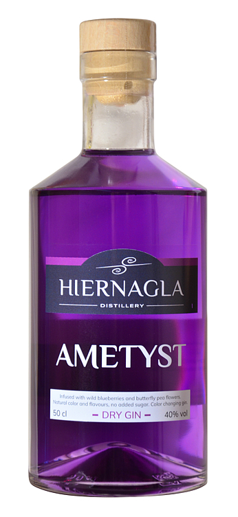 Værbitt hiernagla ametyst gin   40%   50cl