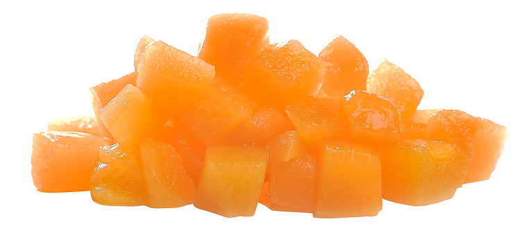 Peach diced  2,5kg