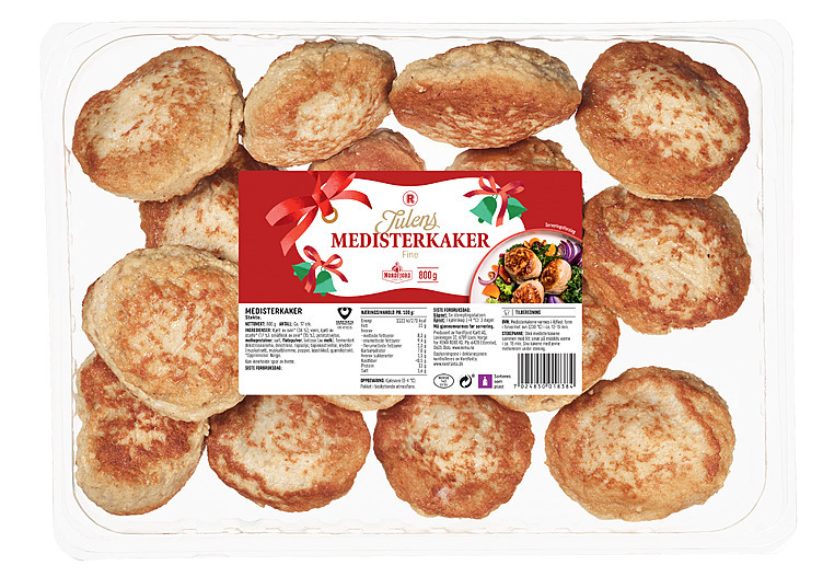 Medisterkaker fersk 800g