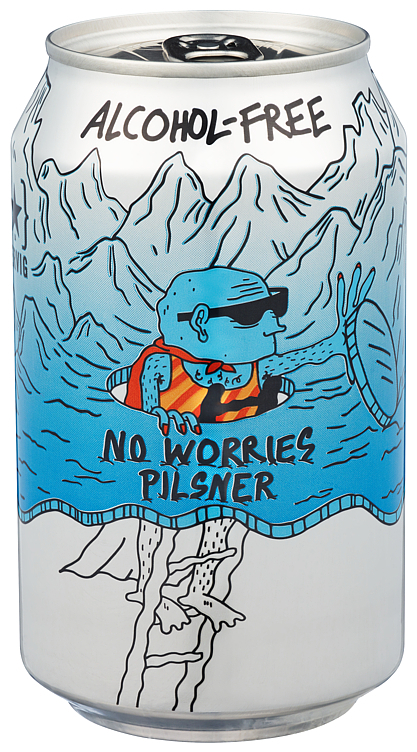 No worries pilsner bx   24x33cl