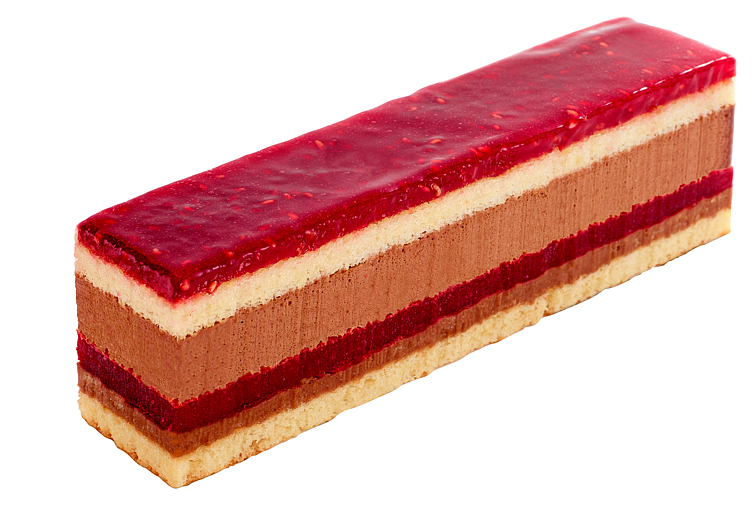 Bringebær og sjokolade dessertstang   750g