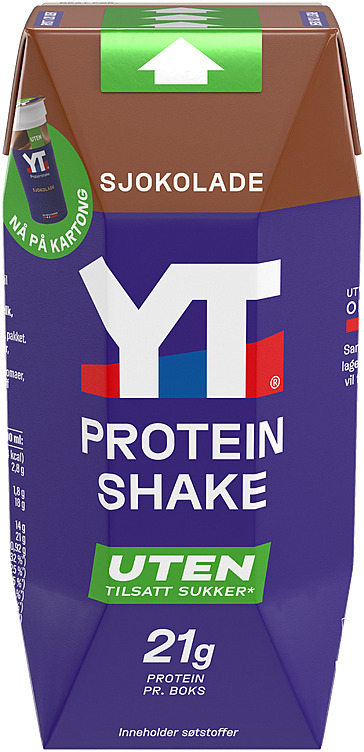 Yt proteinshake sjokolade uten  300ml