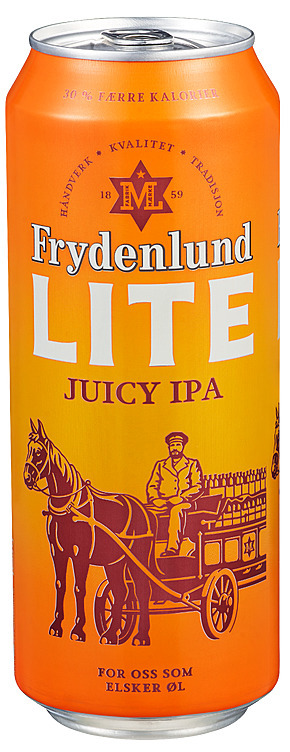 Frydenlund juicy ipa lite bx   4,5%   24x50cl