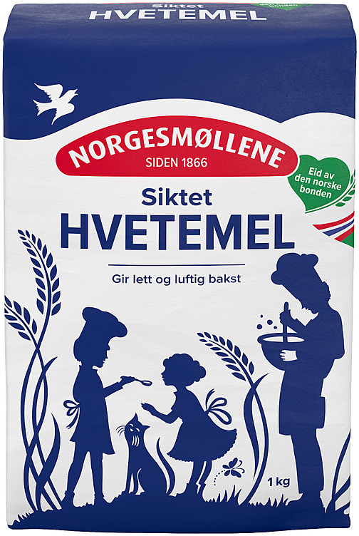 Hvetemel siktet  1kg