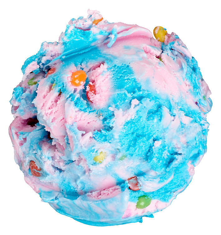 Unicorn iskrem nr 45 blåbær og jordbær 4,5l