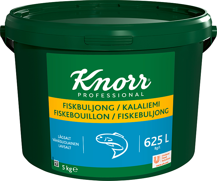 Fiskebuljong pulver, lavsalt  5kg