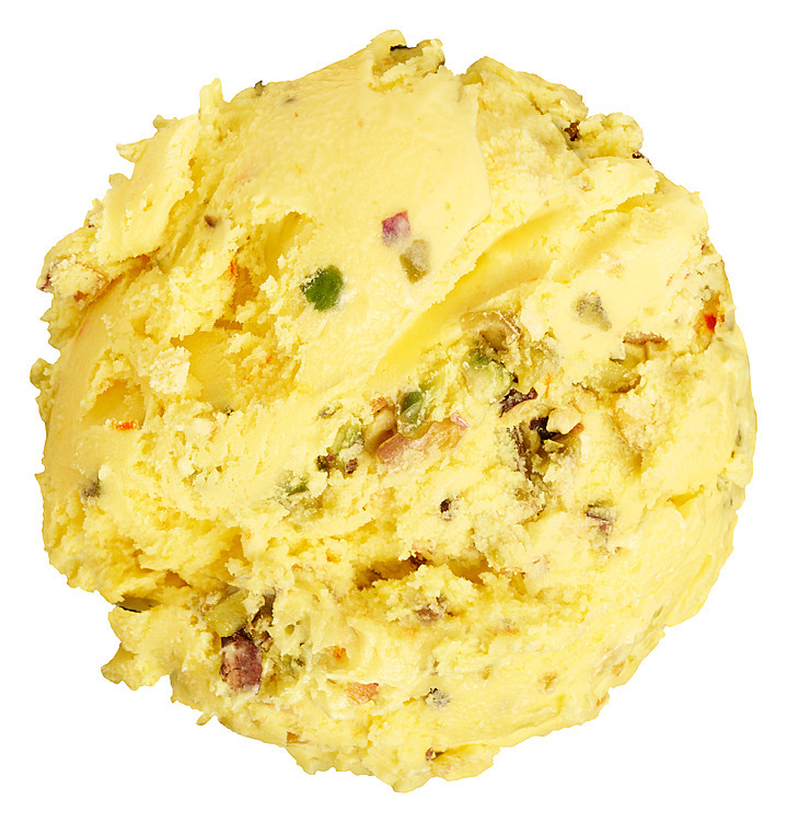 Safran iskrem m/pistasjbiter 4,5l