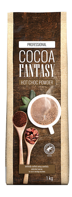 Cocoa fantasy hot choc powder ra  1kg