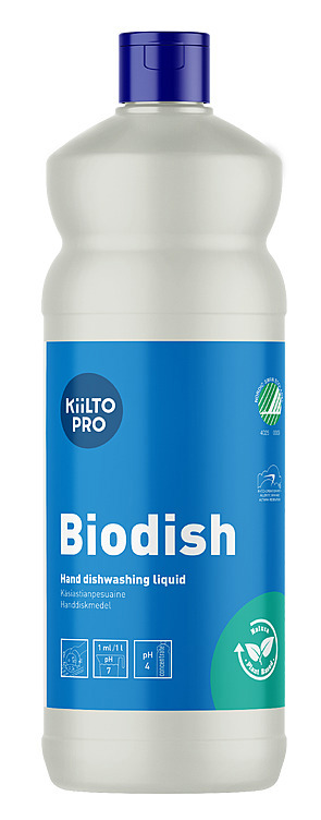 Oppvaskmiddel biodish  1l