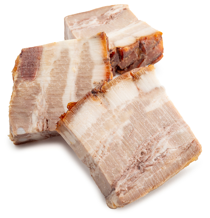 Pork ribs, roasted, chopped     kg