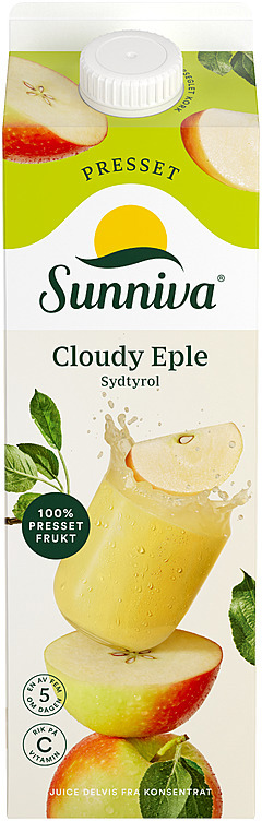 Sunniva premium eplejuice tyrol   1l