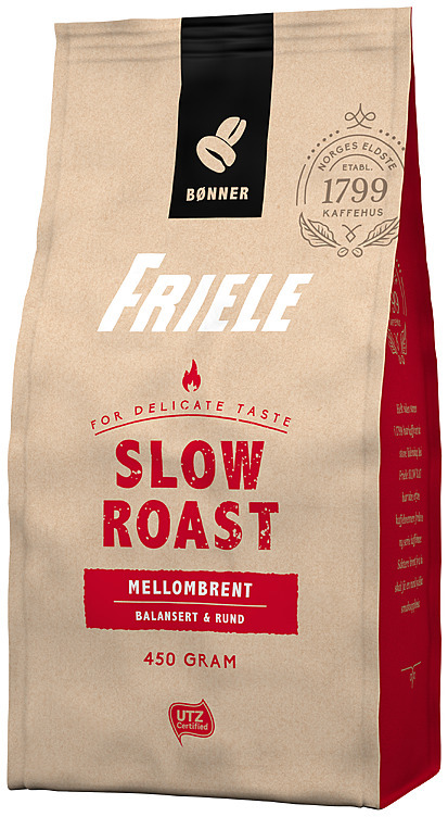 Slow roast medium coffee beans  450g
