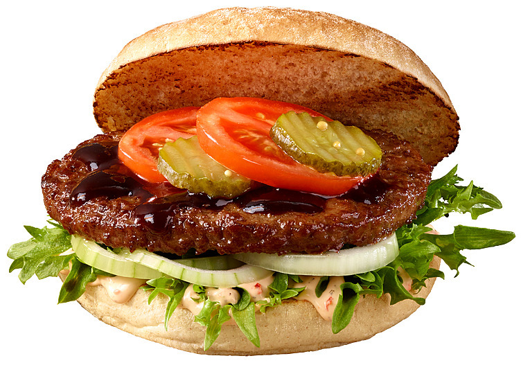 Hamburger basic stekt 57x115g   6,55kg