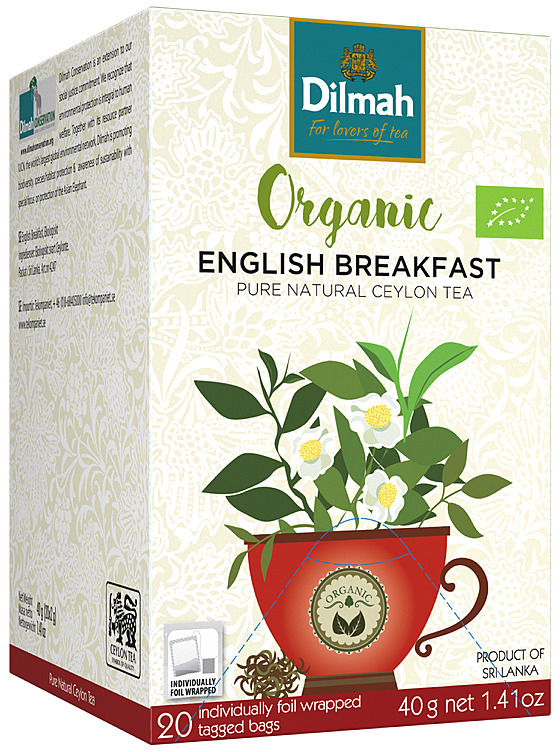 English breakfast økol. te   20pos