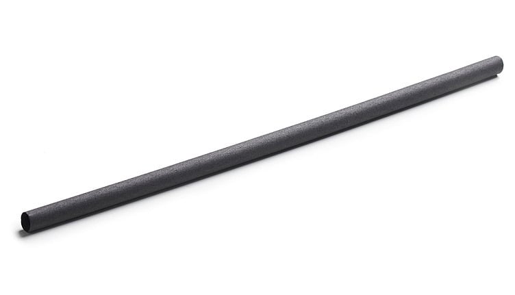 Sugerør basic charcoal black ø8x230mm  200stk