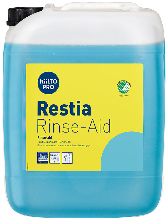 Skyllemiddel restia rinse-aid 20l