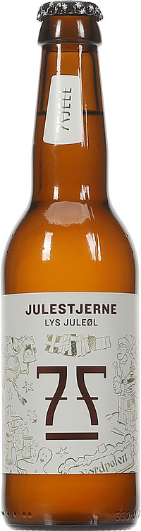 7 fjell julestjerne lys juleøl fl 4,7% 12x33cl