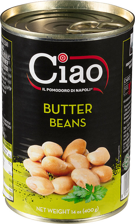 Limabønner (butter beans)   400g