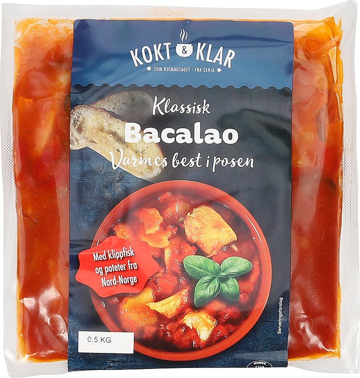 Bacalao kokt og klar  500g