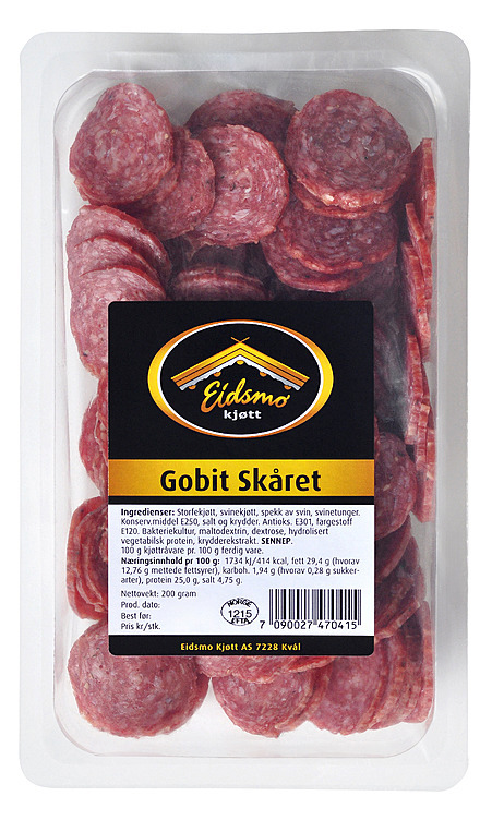 Gobit skåret  200g