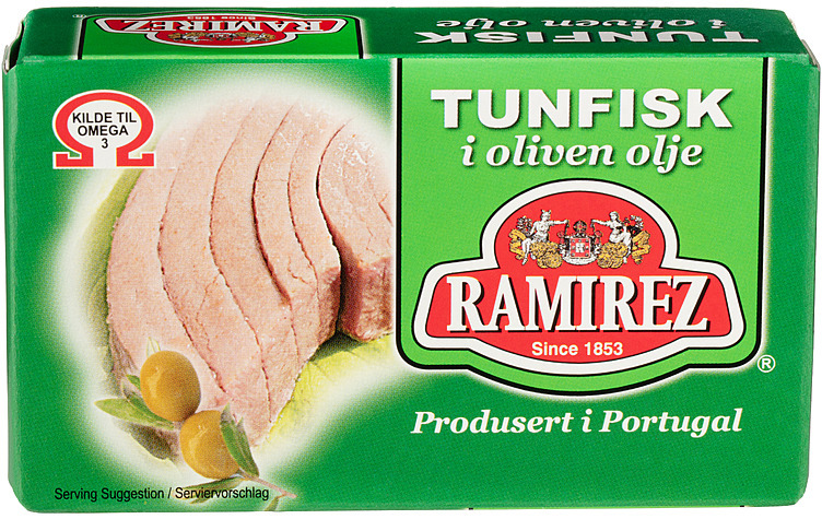 Tunfisk i olivenolje 120g