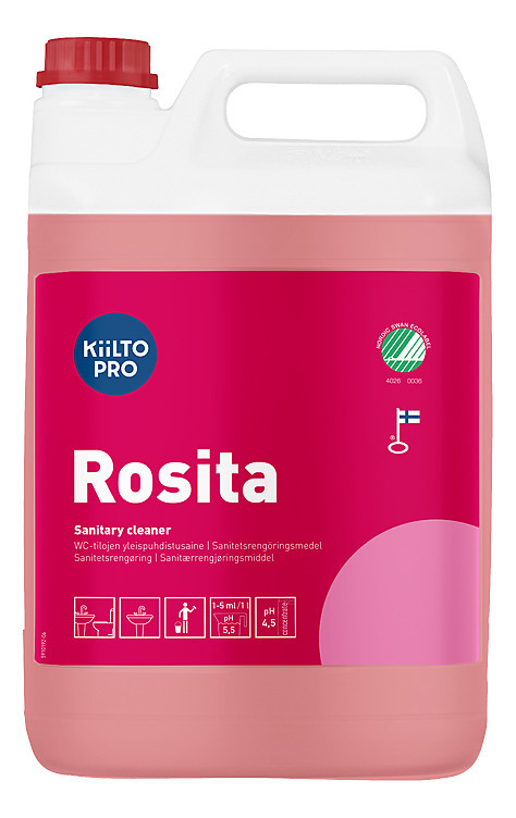 Sanitærrengjøring rosita  5l