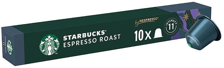 Starbucks espresso roast x10  57g